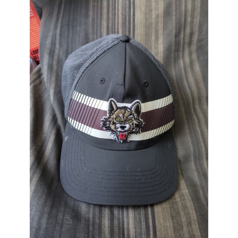 Chicago Wolves Adjustable Hat Cap Hockey AHL 47 Brand A73